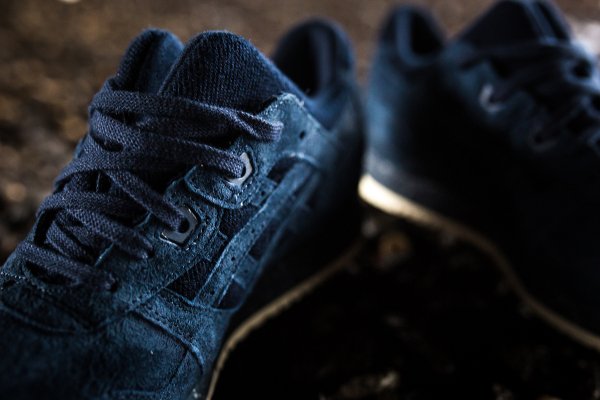 Reigning Champ x Asics Gel-Lyte 3 Navy pas cher (2)