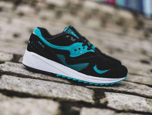 Saucony Grid 8000 Premium Jersey Black