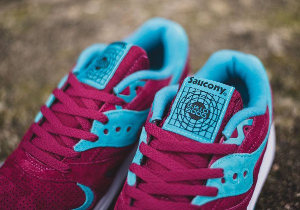 Saucony Grid 8000 Premium Jersey Merlot (1)