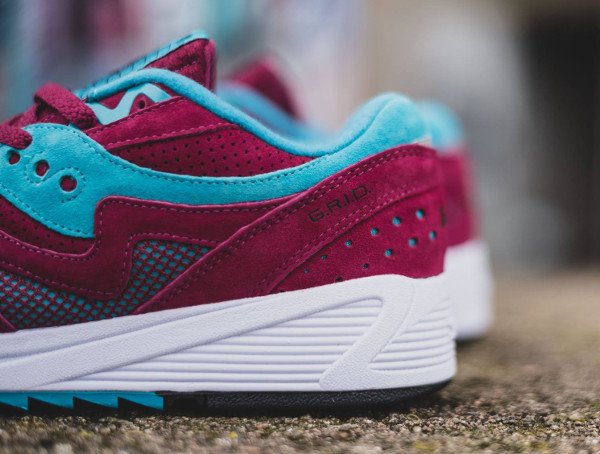 Saucony Grid 8000 Premium Jersey Merlot