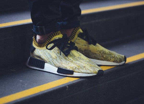 acheter Adidas NMD Runner Primeknit Nomad Yellow Camo pas cher