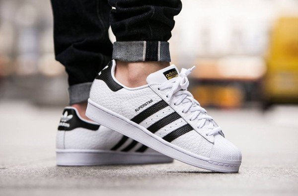 acheter Adidas Superstar Animal White Black Gold pas cher (4)