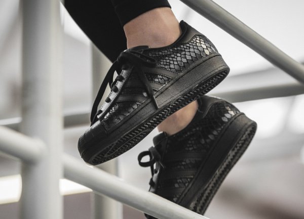 acheter Adidas Superstar W Black Reptile pas cher (3)