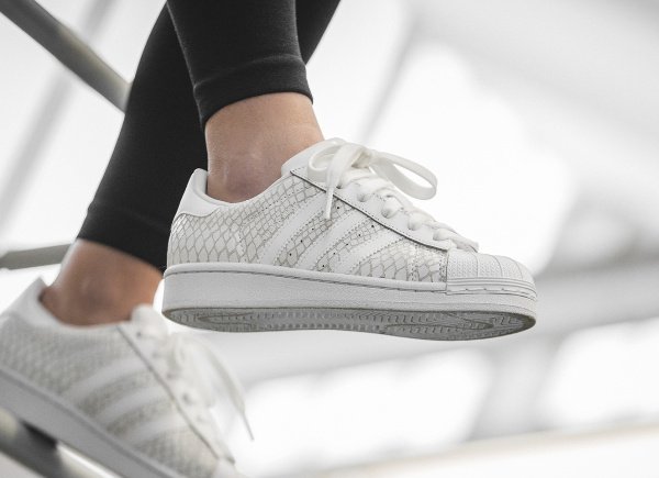 acheter Adidas Superstar W White Reptile pas cher (1)