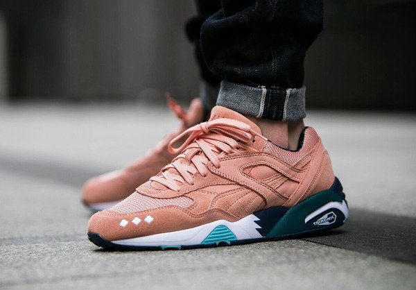 acheter Alife x Puma YOUTH R698 Peach Bud pas cher (4)