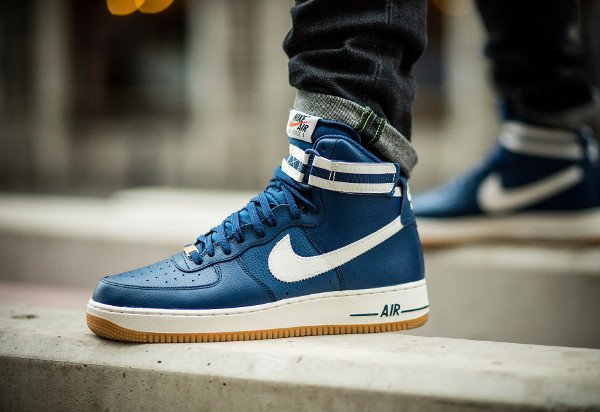 acheter Nike Air Force 1 High 07 Coastal Blue Gum pas cher