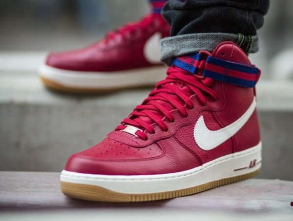 acheter Nike Air Force 1 High 07 Gym Red Gum pas cher