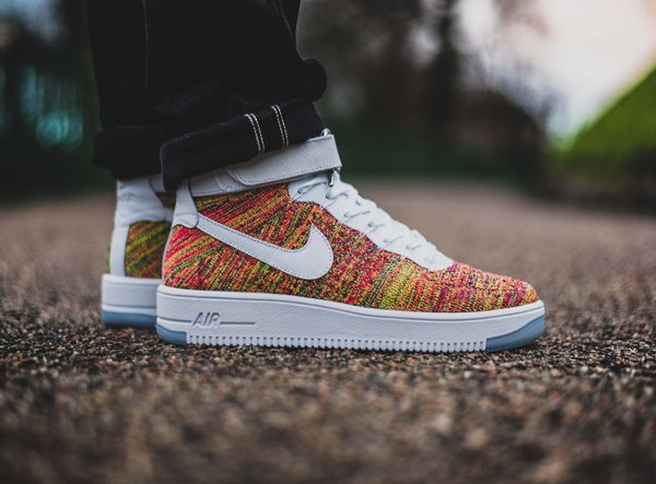 acheter Nike Air Force 1 Ultra Flyknit Multicolor pas cher (5)