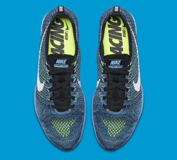 acheter Nike Flyknit Racer Blue Cactus pas cher (5)