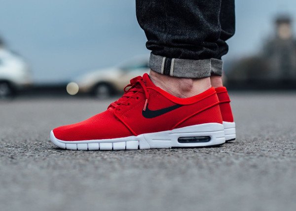 acheter Nike SB Janoski Max University Red pas cher