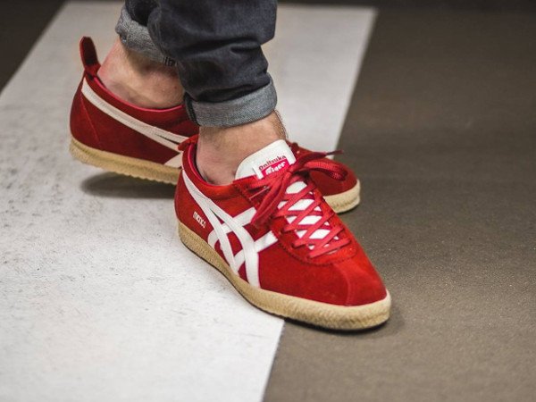 acheter Onitsuka Tiger Mexico Delegation Red Slight White pas cher