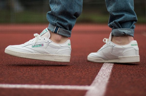 acheter Reebok Club C 85 Vintage OG White Green 2016 pas cher (3)