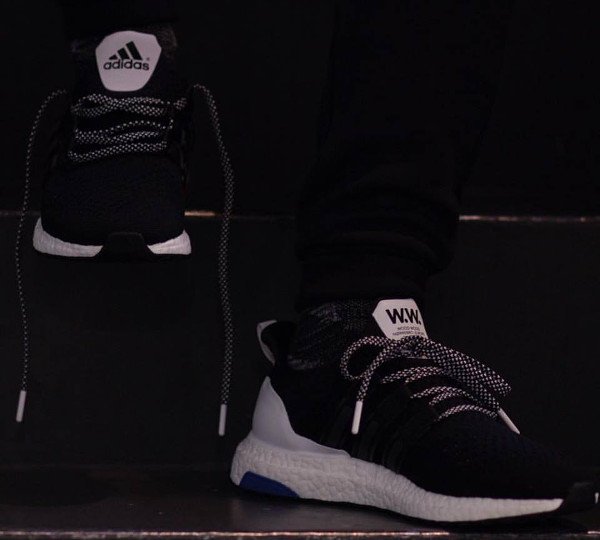 acheter Wood Wood x Adidas Ultra Boost Core Black pas cher