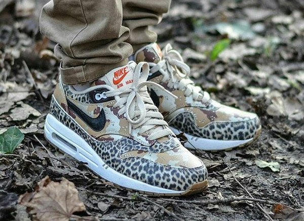 2013 Atmos x Nike Air Max 1 Animal Camo Leopard - @houdelaly