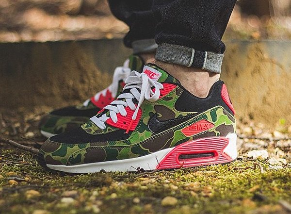 2013 Atmos x Nike Air Max 90 Infrared Duck Camo - @joelom