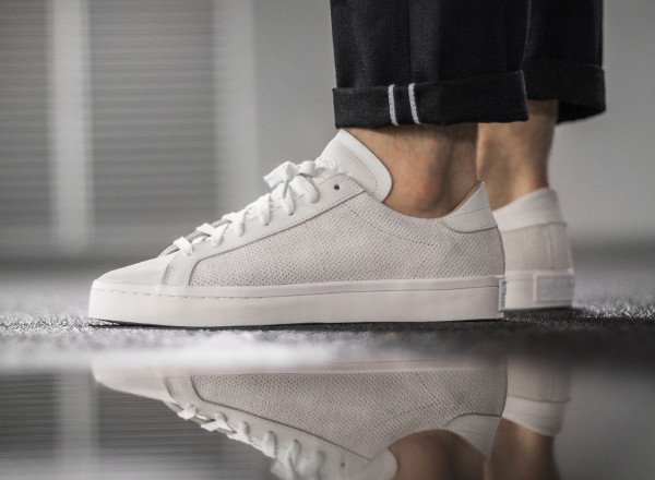 Adidas Court Vantage White Dust Pearl pas cher (2)