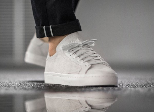 Adidas Court Vantage White Dust Pearl pas cher (4)
