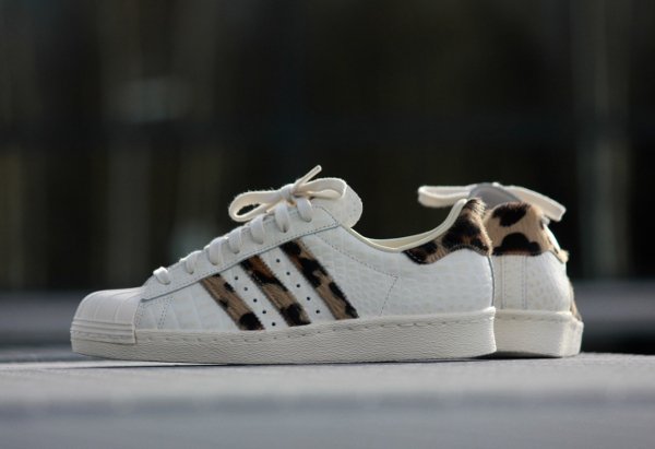 adidas superstar 80s leopard