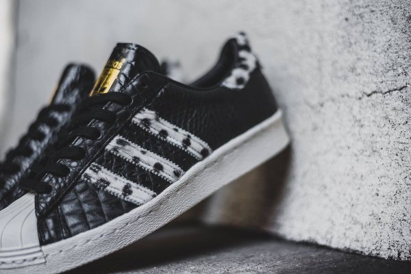 Adidas Superstar 80s Animal Core Black (2)