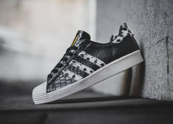 Adidas Superstar 80s Animal Core Black (4)