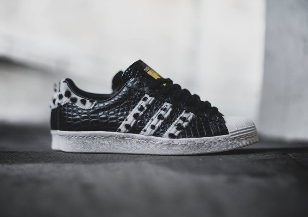 Adidas Superstar 80s Animal Core Black (8)