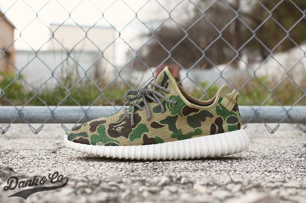 Adidas Yeezy 350 Boost Bape Camo (1)