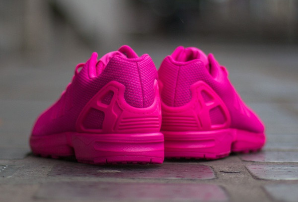 adidas zx flux rose fluo