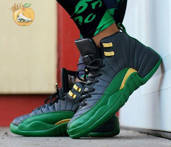 Air Jordan 12 Ray Allen (modèle customisé) - @thatevansgrl (2)