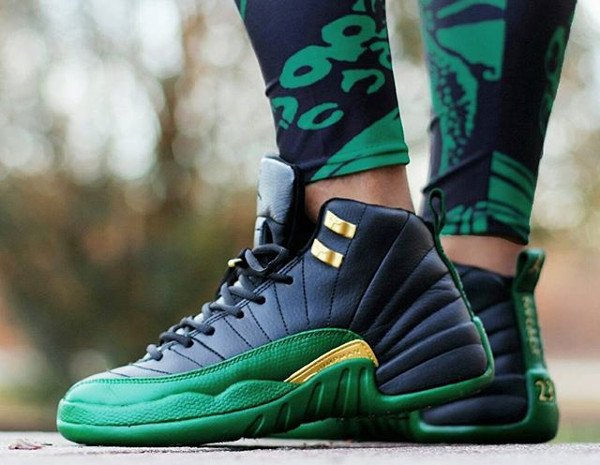 Air Jordan 12 Ray Allen (modèle customisé) - @thatevansgrl