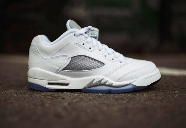 Air Jordan 5 Low Metallic Silver