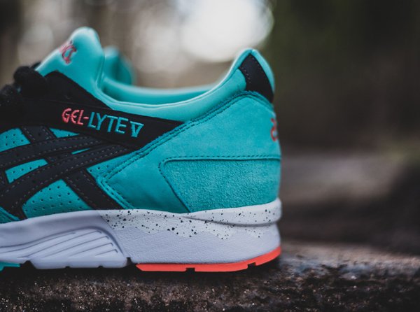 Asics Gel Lyte V Miami Turquoise Black (2)