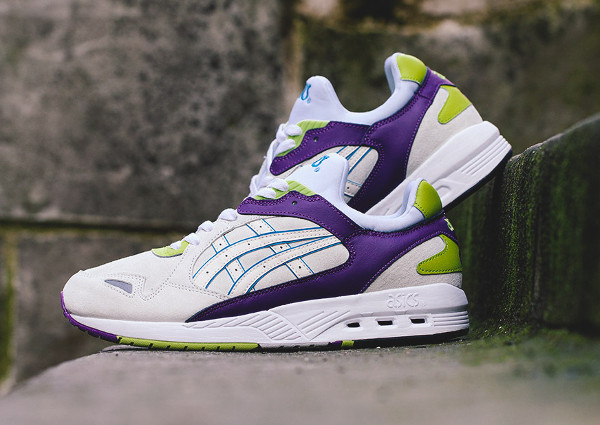 Gros plan sur la Asics Cool Xpress 2016 Purple Neon'