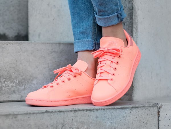 Basket Adidas Stan Smith Triple Sunset Glow Reflective pas cher (5)