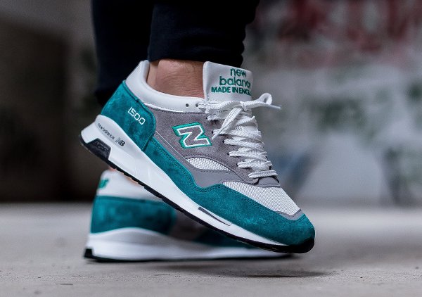Basket New Balance M1500 TG Teal Green (Made in England) pas cher (1)