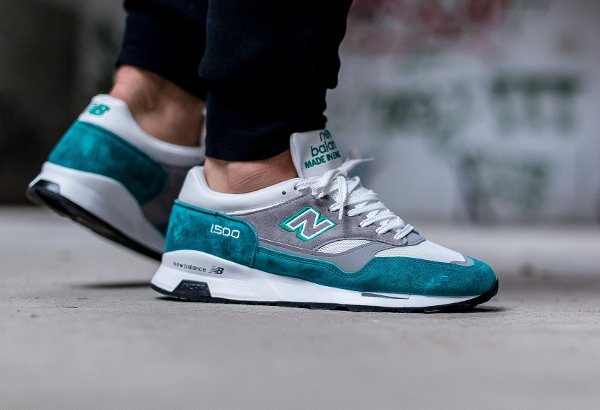 Basket New Balance M1500 TG Teal Green (Made in England) pas cher (2)