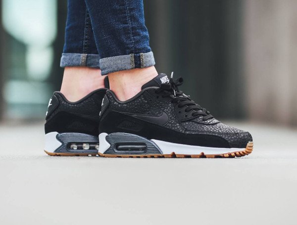 Basket Nike Air Max 90 PRM Black Safari Gum (3)