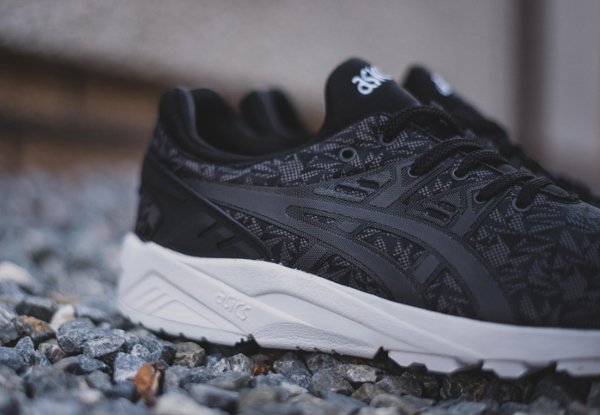 Chaussure Asics Gel Kayano Trainer Evo Print Black Origami (5)