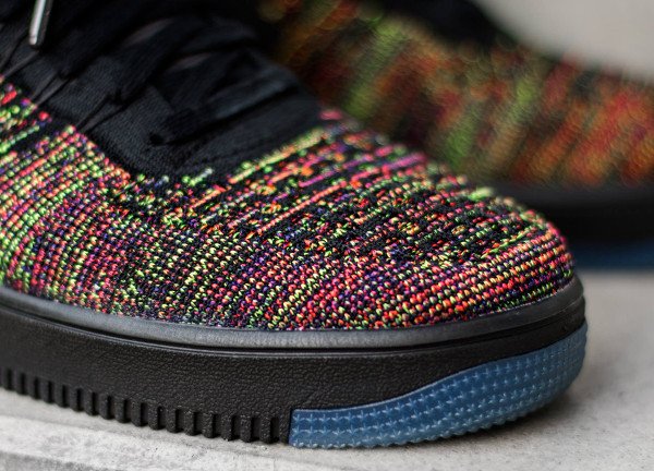 Nike Air Force 1 Flyknit basse Multicolor (2)