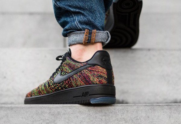 Nike Air Force 1 Flyknit basse Multicolor (3)