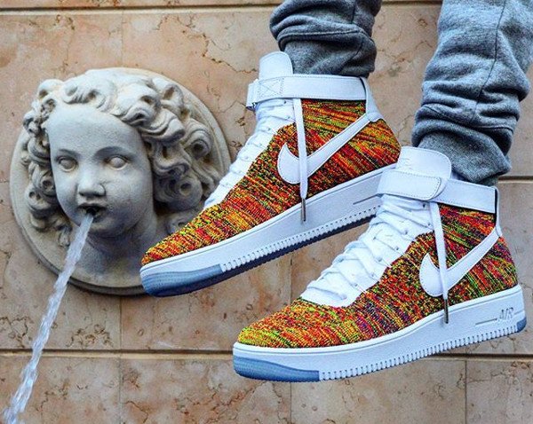 Nike Air Force 1 High Ultra Flyknit Multicolor - @amirdarabi