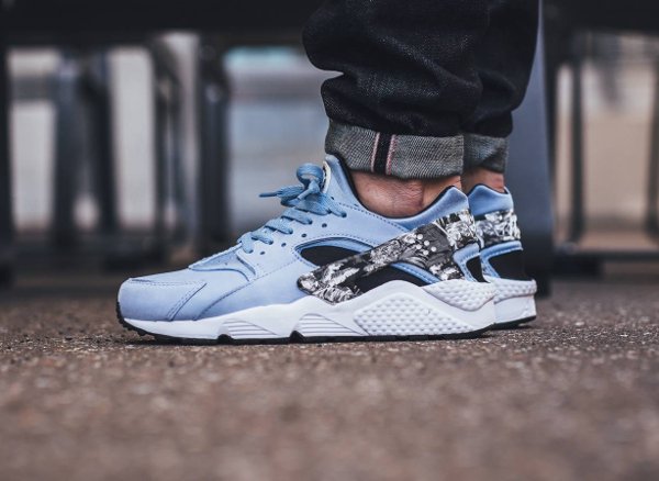 Nike Air Huarache PRM Print Tropical Aluminum pas cher