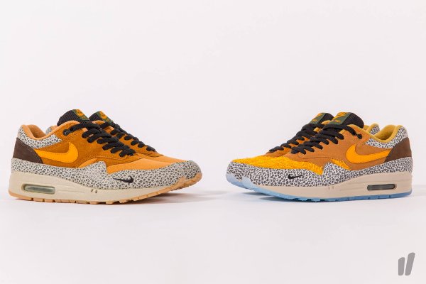 Nike Air Max 1 Atmos Safari 2016 vs Nike Air Max 1 Atmos Safari 2003 (1)