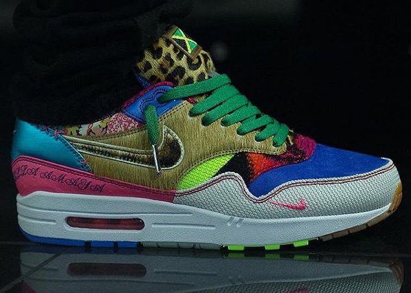 Nike Air Max 1 Bespoke - @solelove1 (mini swoosh)