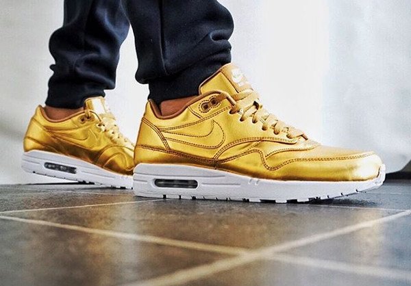 Nike Air Max 1 ID Metallic Gold - @polskasole