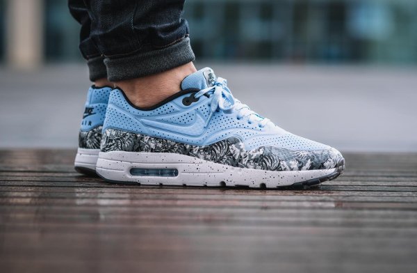 Nike Air Max 1 Ultra Moire Print Tropical Aluminum pas cher (3)