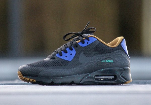 Nike Air Max 90 Ultra Essential Black Racer Blue (1)