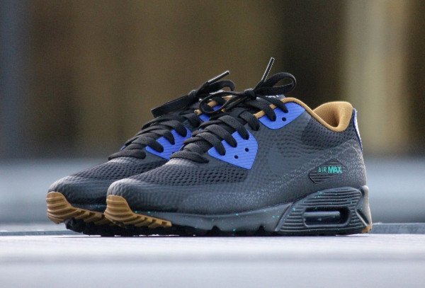 Nike Air Max 90 Ultra Essential Black Racer Blue (6)