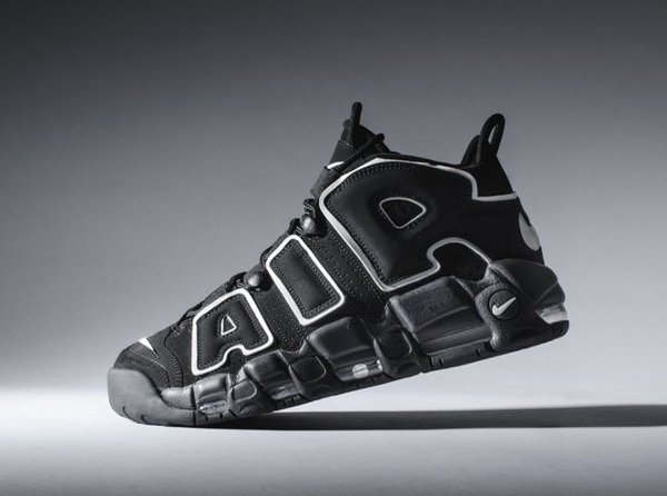 Nike Air More Uptempo OG Black White 2016