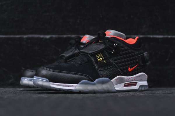 Nike Air Trainer Victor Cruz Black Bright Crimson (Quickstrike) (1)