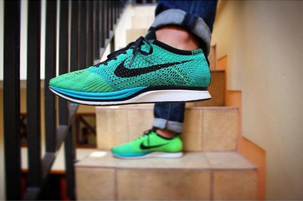 Nike Flyknit Racer Sport Turquoise - @hatnadhuta